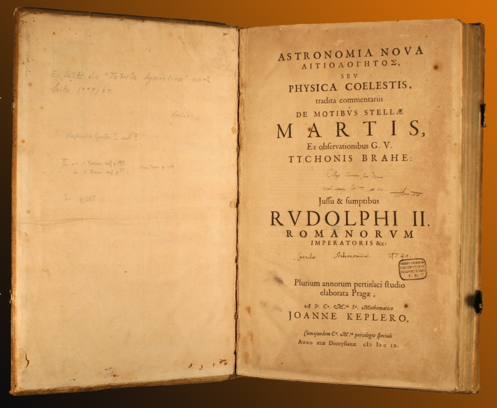 Johannes Kepler's Astronomia Nova